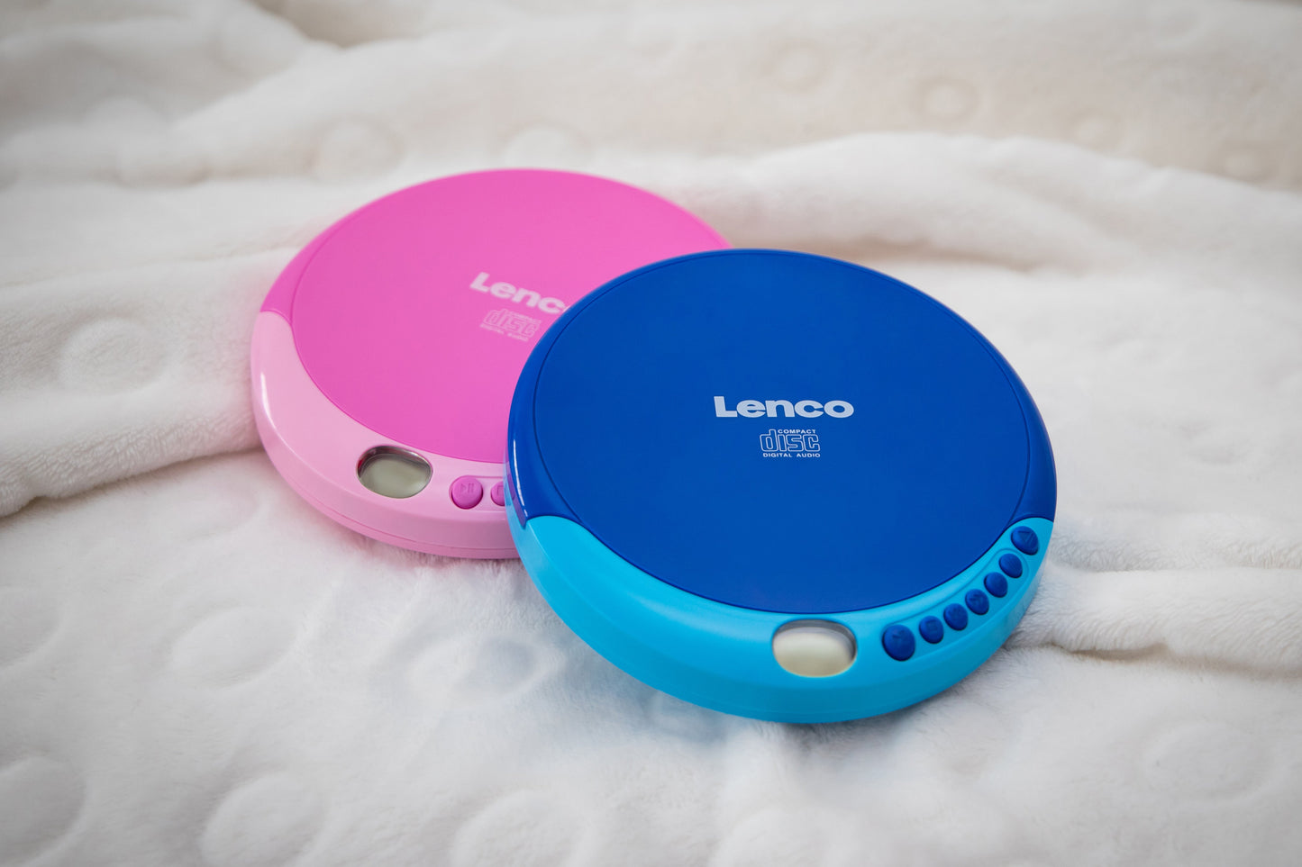 LENCO CD-011PK - Portable CD player - Pink