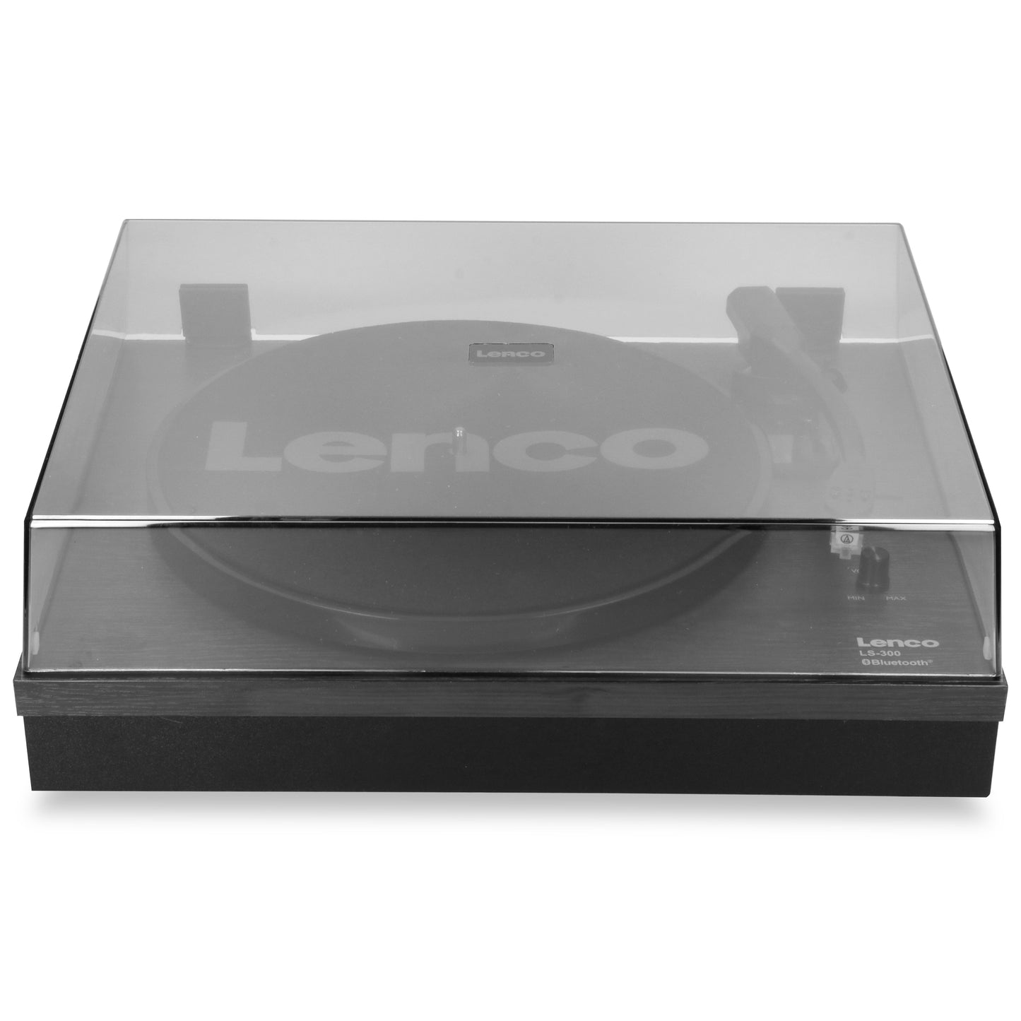 LENCO LS-300BK with Bluetooth® and two separate speakers, black