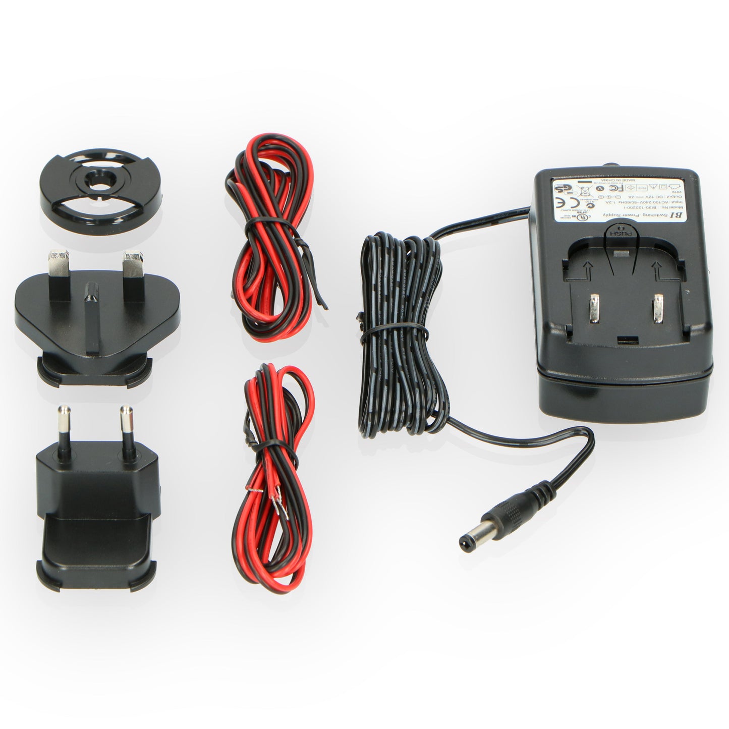 LENCO LS-300BK with Bluetooth® and two separate speakers, black