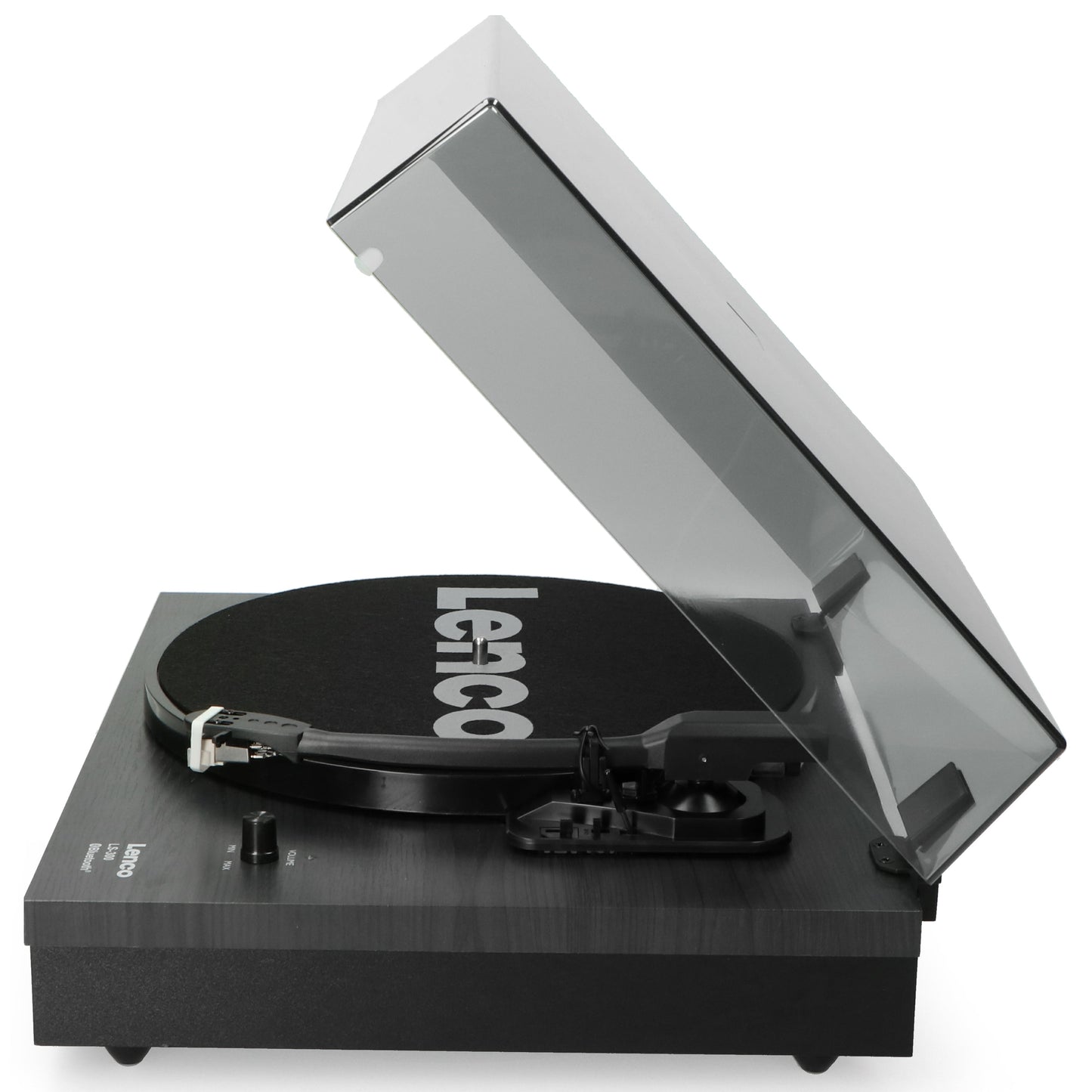 LENCO LS-300BK with Bluetooth® and two separate speakers, black